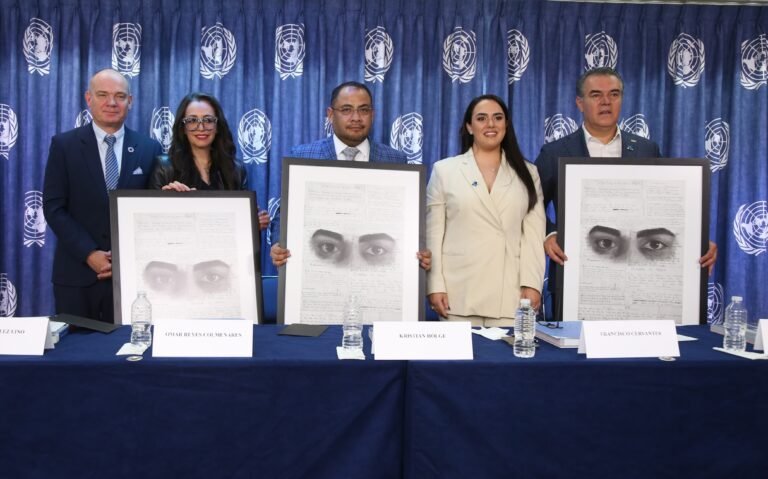 UNODC, la SSC y el CCE presentan la exhibición “El Perdón: Cynthia Saide +Mujeres Privadas de la Libertad”