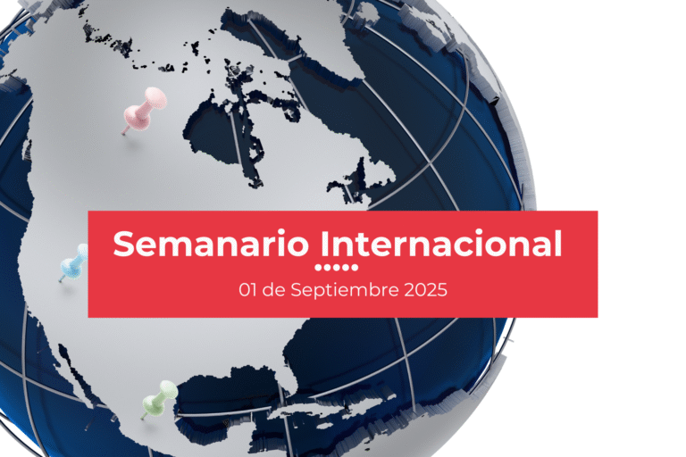 Semanario de inteligencia internacional, 01 de septiembre de 2025