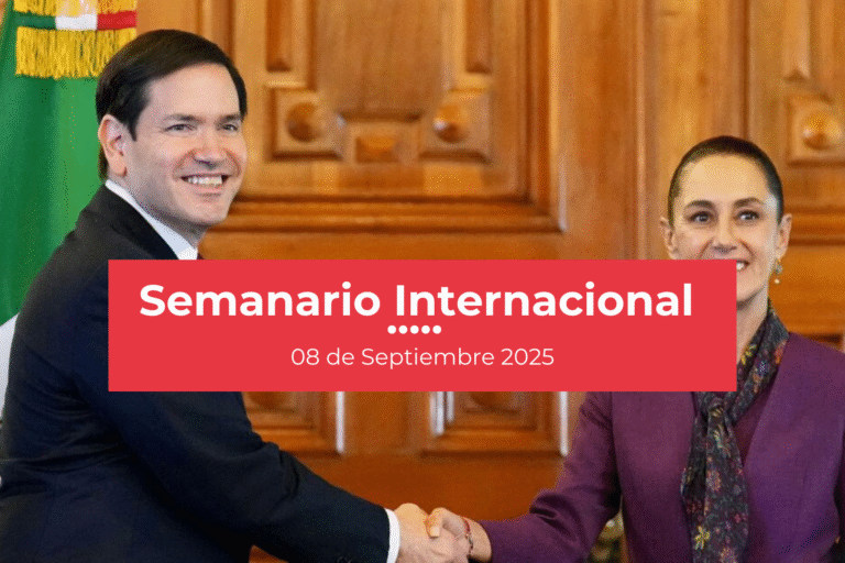 Semanario de inteligencia internacional, 08 de septiembre de 2025