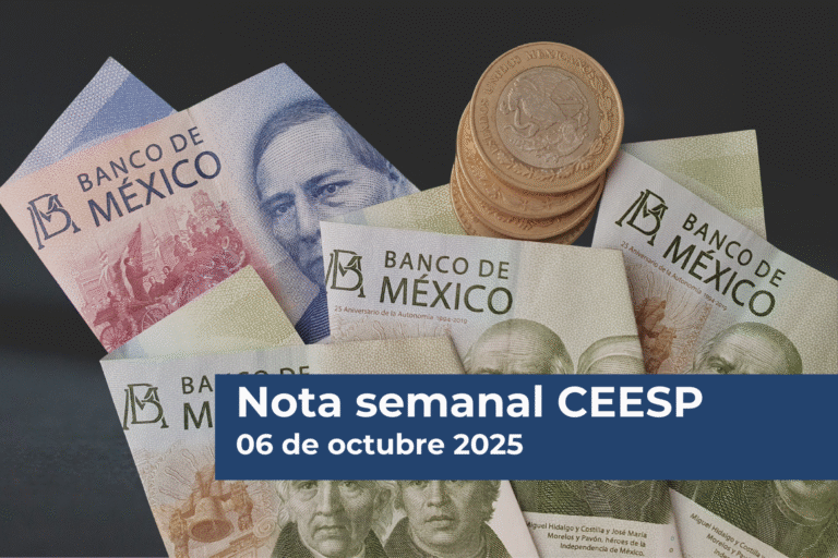 CIERRE ECONÓMICO DEL PRIMER AÑO DEL SEXENIO